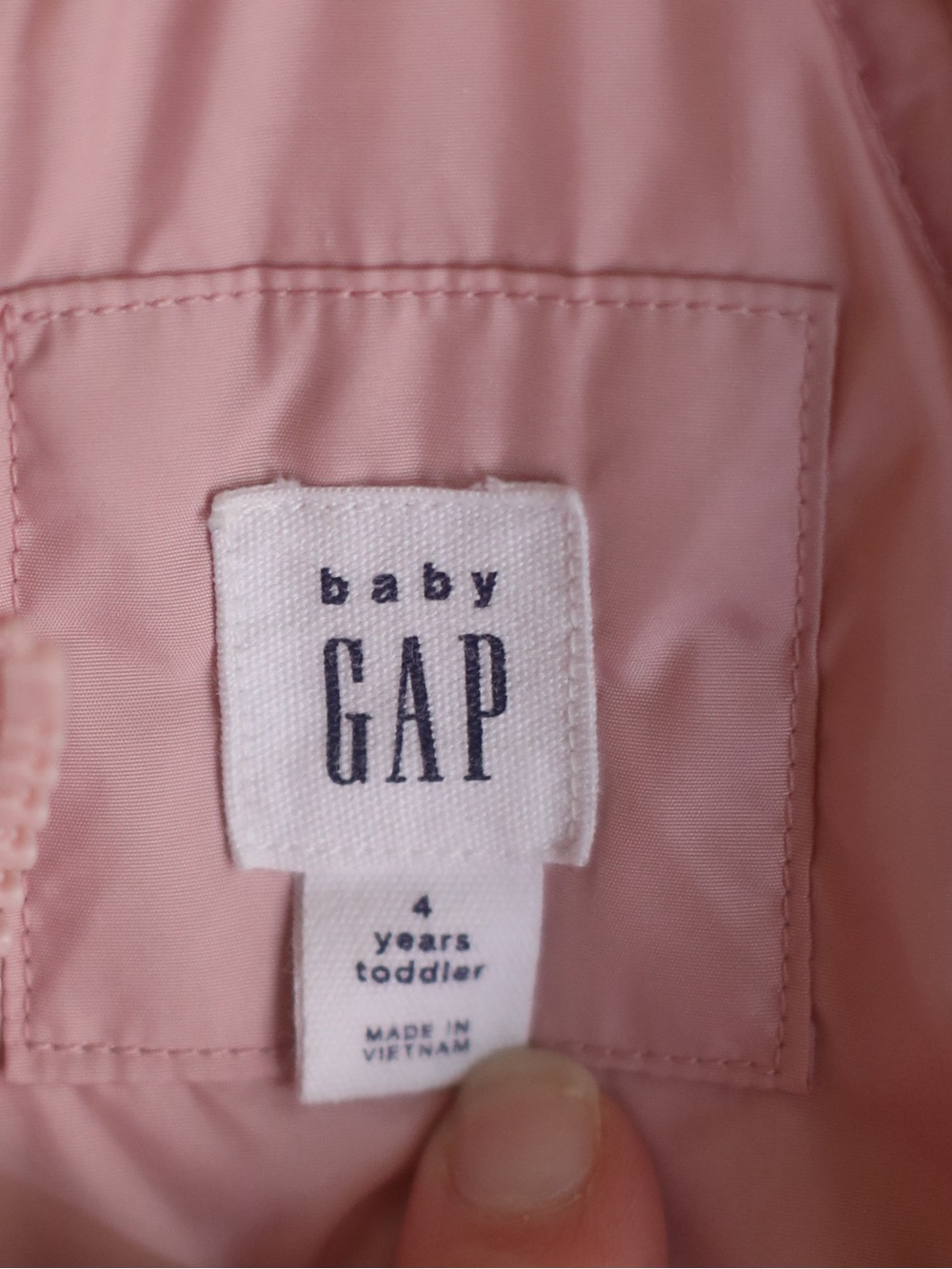 Baby Gap Kids Toddler Girls Pink Snow Suit Pants Bib Overalls Winter 4T 4 Years - Picture 9 of 10